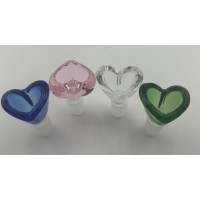 Glass On Glass Bowl Heart #93